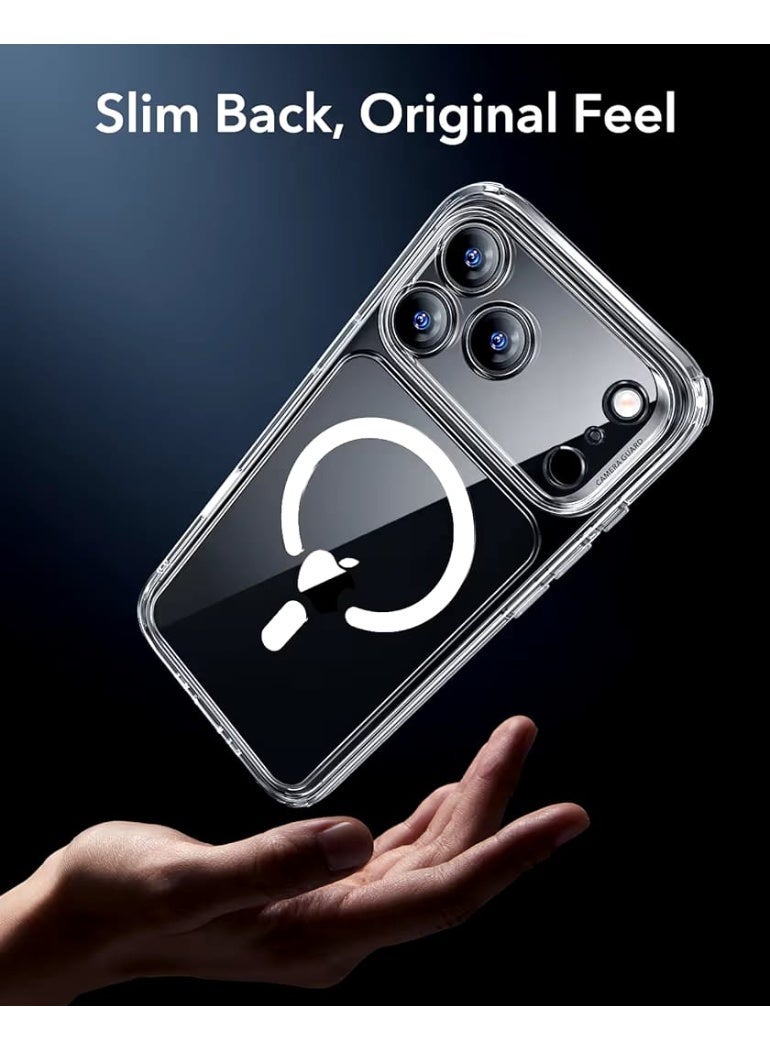  FS iPhone 17 Pro Max Case – MagSafe Compatible Clear Slim Shockproof Protective Cover with Wireless Charging Support - Image 3